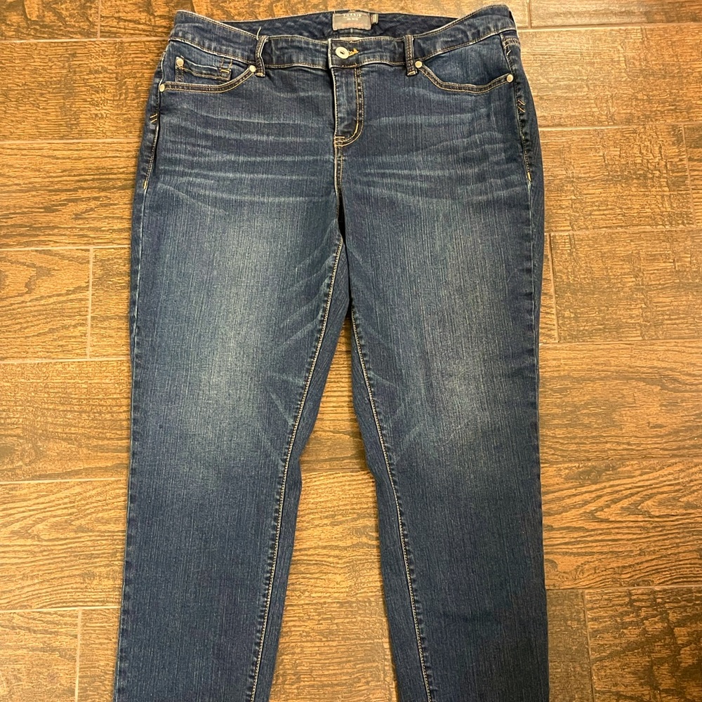 Torrid Boyfriend Straight Jean - Vintage Stretch Medium Wash